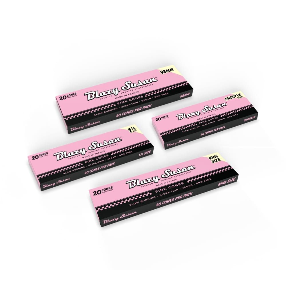 Blazy Susan 20ct 53mm Pink Cones