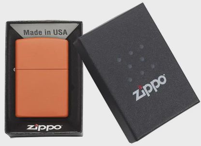 Zippo 231 Orange Matte