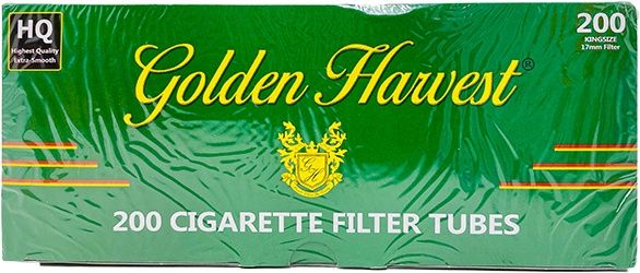 Golden Harvest Menthol Tubes (200ct)