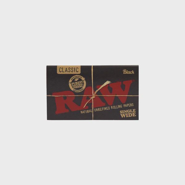 Raw Black | Single Wide (100ct)