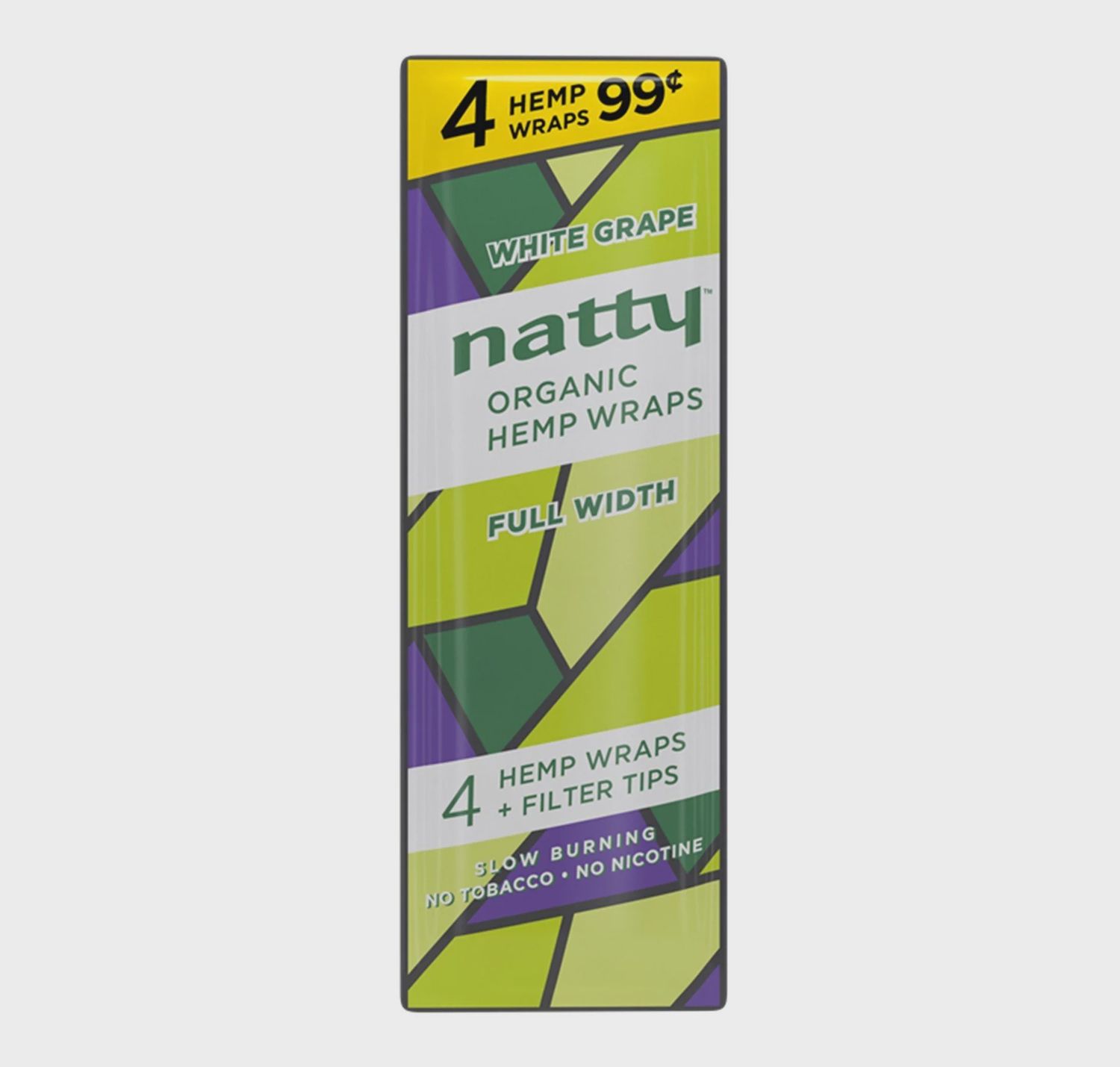 Natty Hemp Wrap (White Grape)