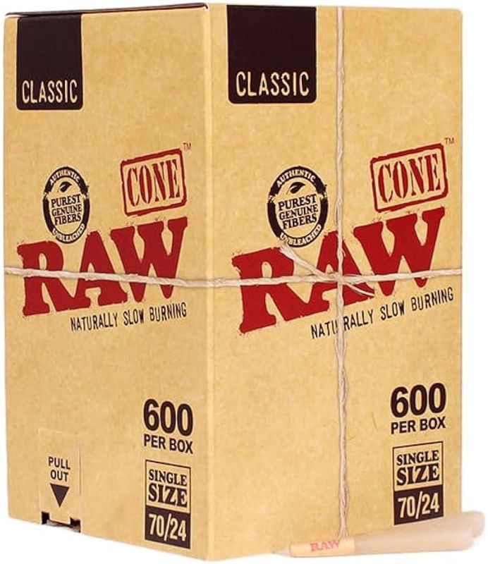 Raw Classic | Cones (70/24 600ct)