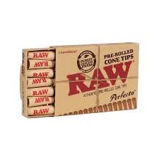 Raw | Tips (Cone Style Pre-Rolled)
