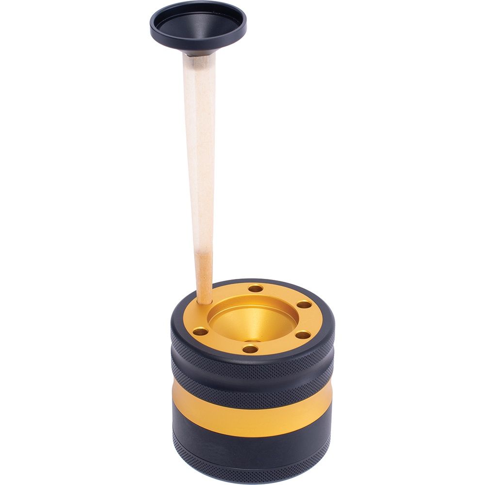 Grinder | Aluminium w/ Cone Holder &amp; Funnel (Asst)