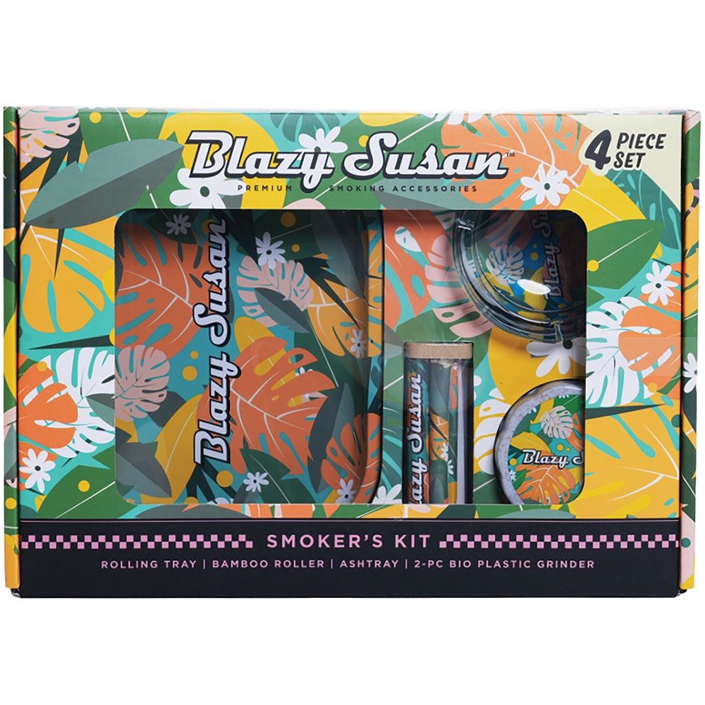 Blazy Susan | 4pc Smokers Kit (asst)