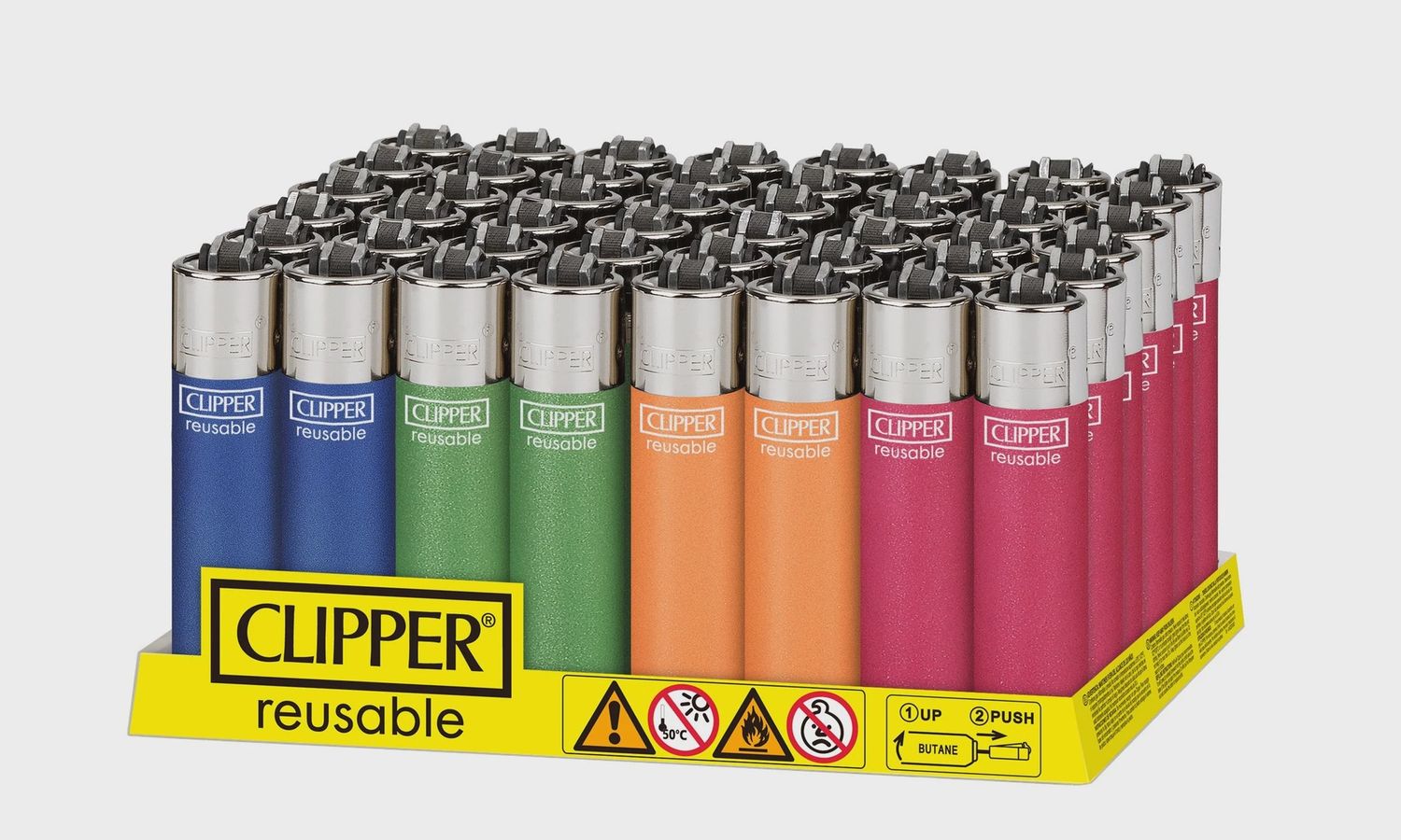 Clipper Soft Flame (Asst) Lighter