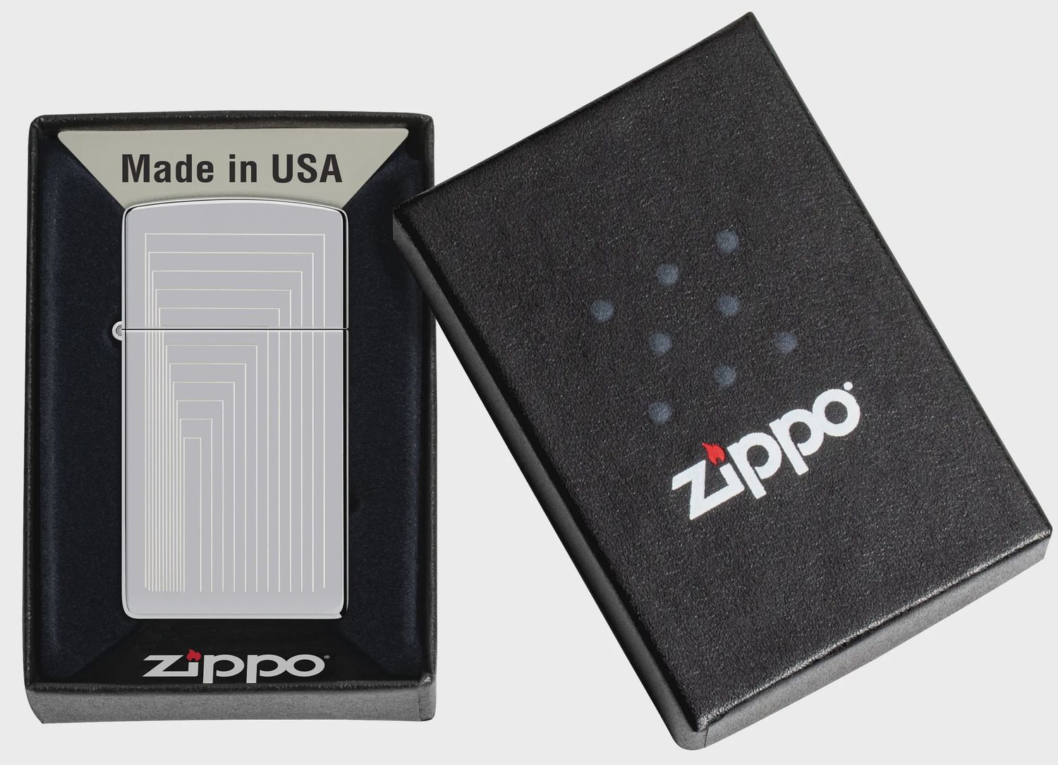 Zippo | 1610 Abstract Line Design