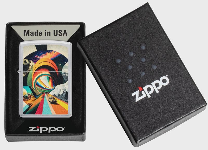 Zippo | 205 Psychedelic Travel Design