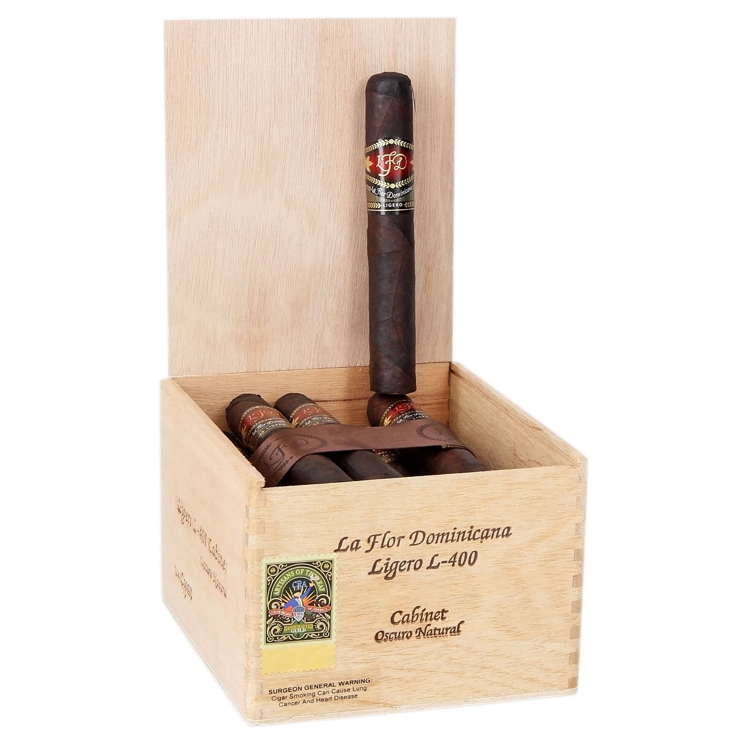La Flor Dominicana Ligero Cabinet Oscuro L-400