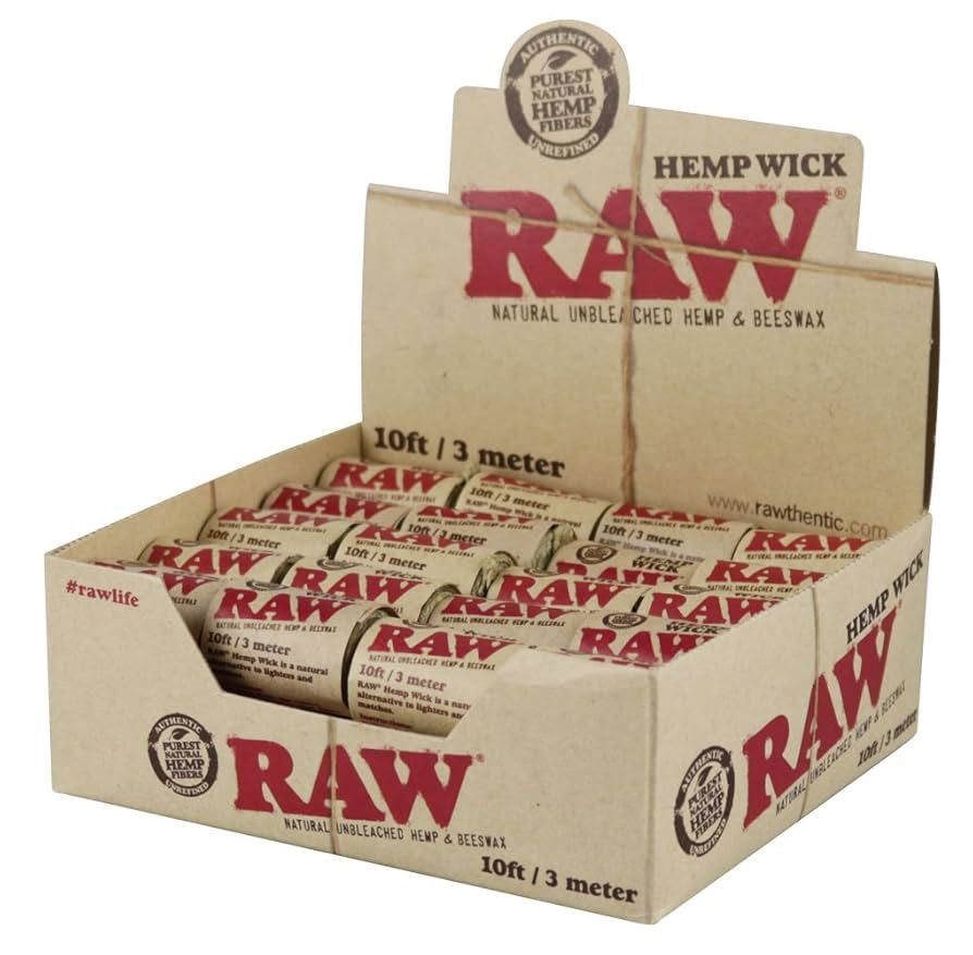 Raw | Hemp Wick (10ft)