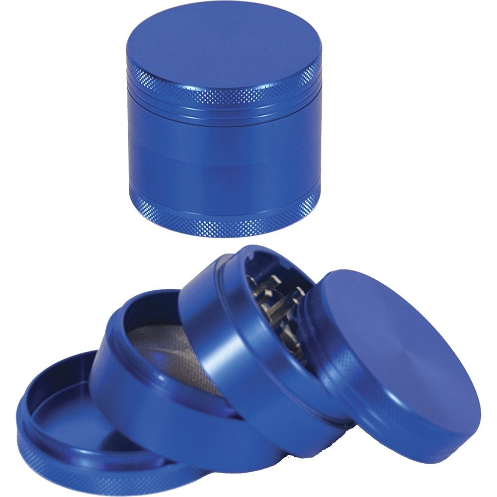 Grinder | 4 Part Aluminum 2.5" Blue (HMM68BL)