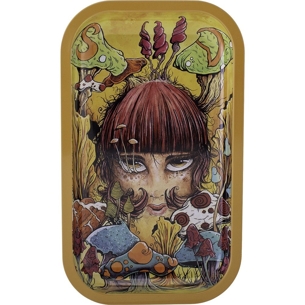 Rolling Tray | Mushroom Girl by Sean Deitrich (SDT6)