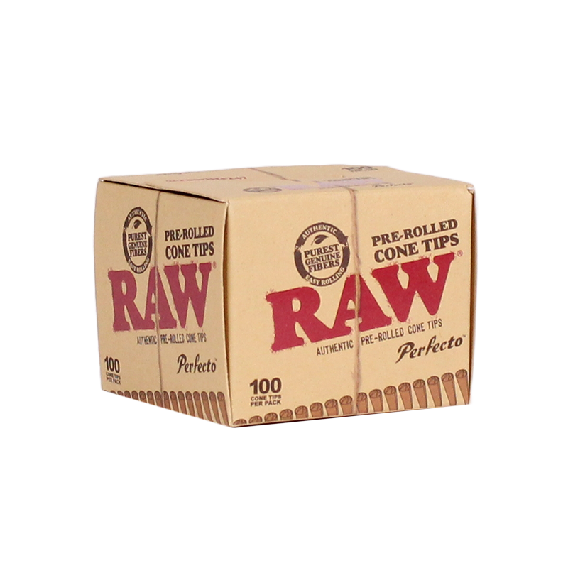 Raw | Tips (Pre-Rolled Perfecto 100ct)