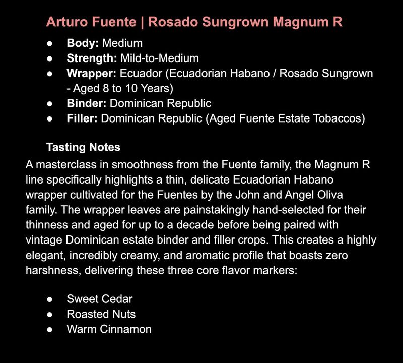 Arturo Fuente | Magnum R | Vitola 44