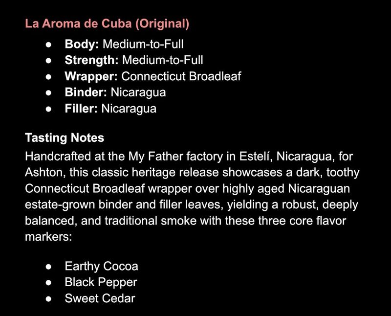 La Aroma de Cuba | El Jefe