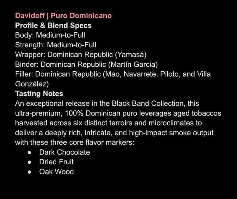 Davidoff | Puro Dominicano | Perfecto