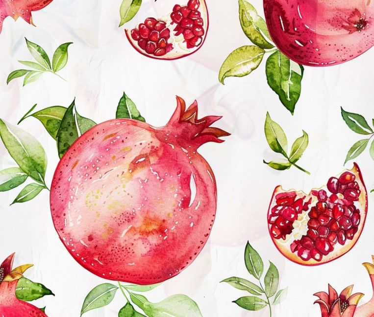 Pomegranate Garden Tablecloth