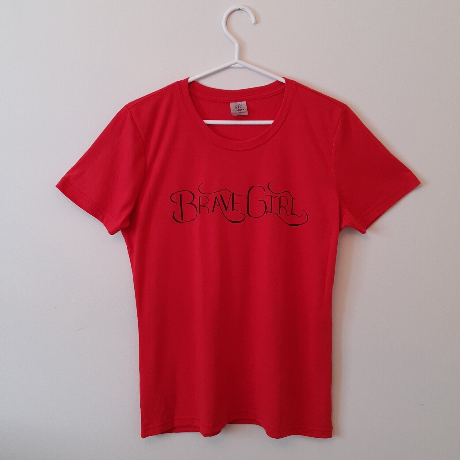 Brave Girl T-Shirt - Women&#39;s - Red/Black