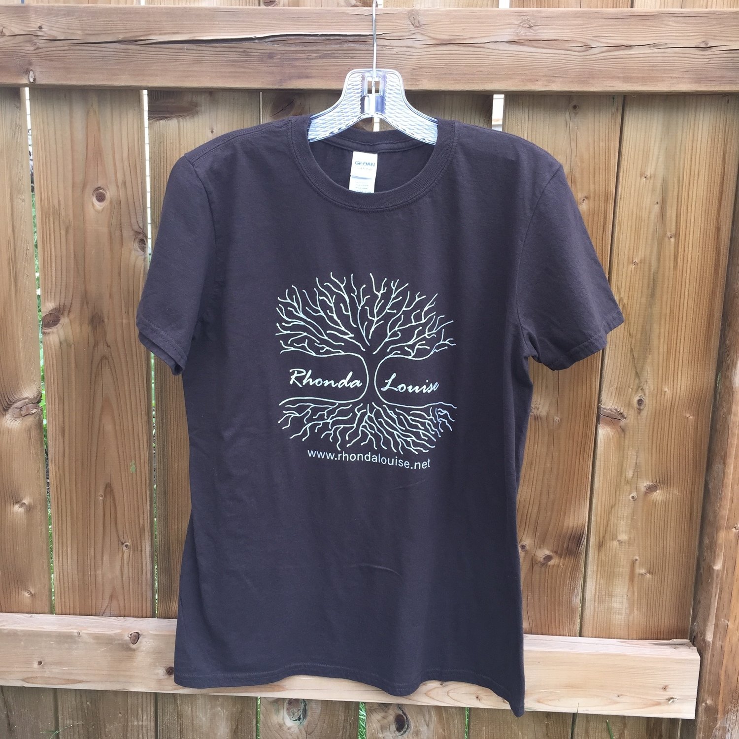 Rhonda Louise Logo T-Shirt - Men&#39;s - Brown/White