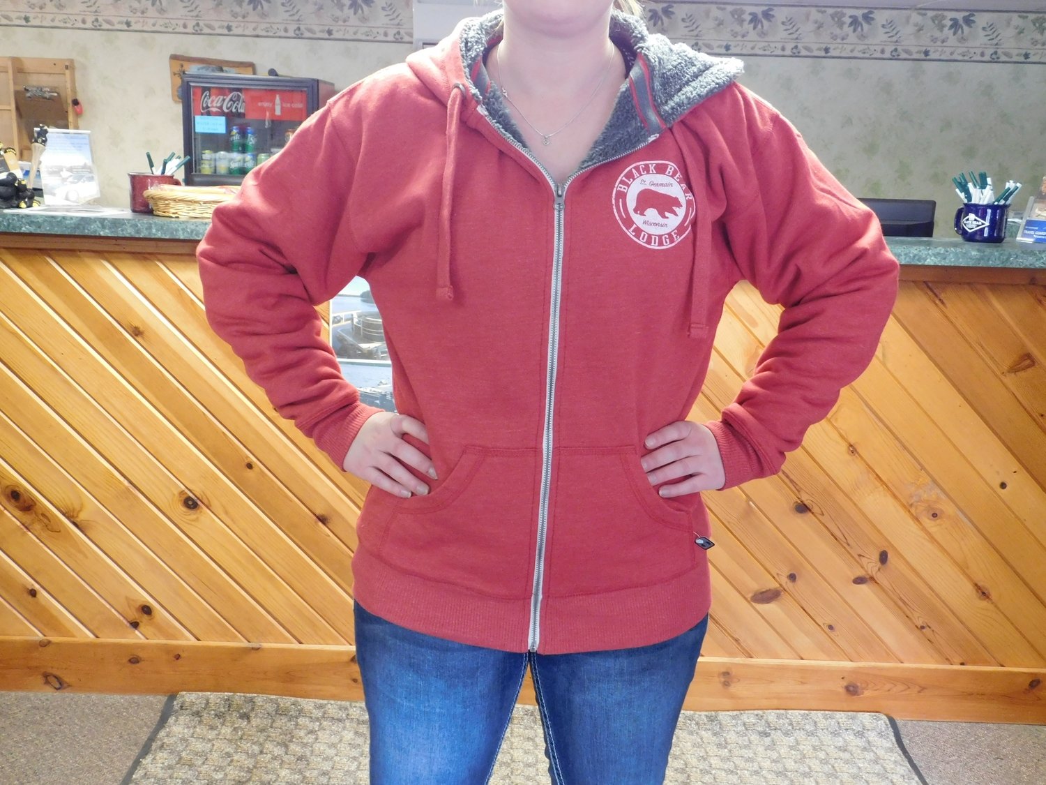 BBL Red Zip-Up 
