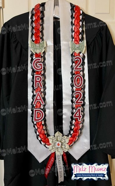 Graduation Ribbon Leis