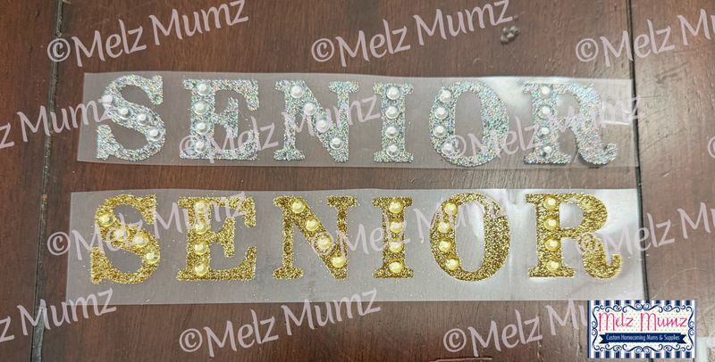 1&quot; Glitter and Rhinestone Senior