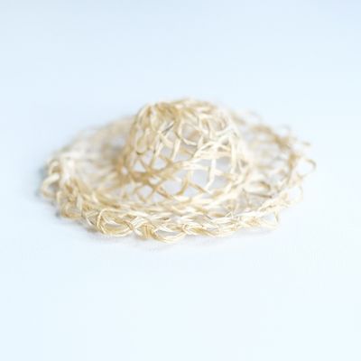 Kapelusz ażurowy dla lalki