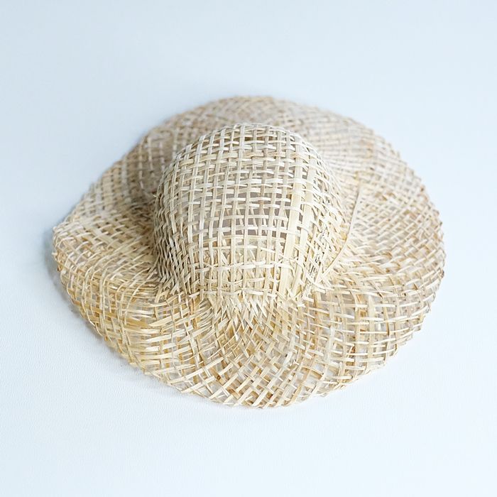 Kapelusz ratanowy dla lalki