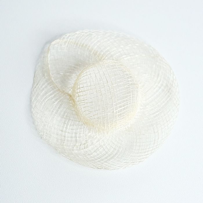 Kapelusz ratanowy jasny dla lalki