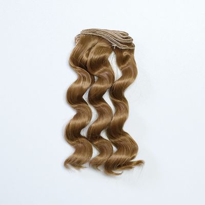 Włosy dla lalki syntetyczne 10#