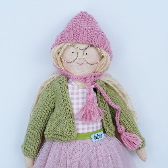 Lalka ręcznie robiona