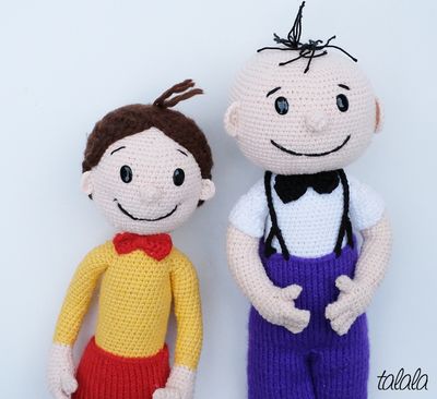 Bolek i Lolek lalki Handmade