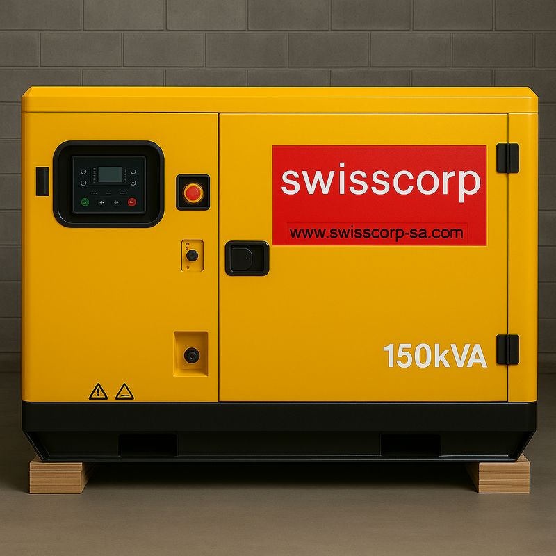 Generador Diésel Insonorizado SwissCorp 150kVA