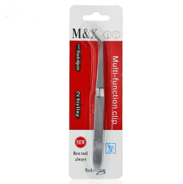 Stainless Steel Shaped Tweezers Pinching Tool