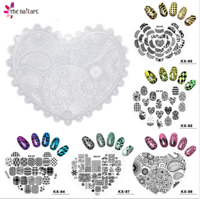 Clearance Sale - Plastic Heart Stamping Plate Clearance Sale - Plastic Heart Stamping Plate