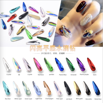 Clearance Sale - waterdrop diamonds 10pcs Flat Bottom Buy 1 Get 1 FREE