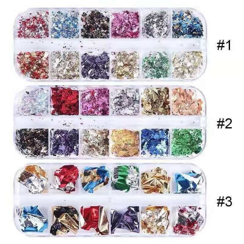 12 colours Foil paper