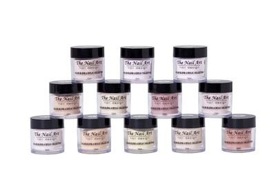 12 colours 10ml powder Nude Set- Acrylic