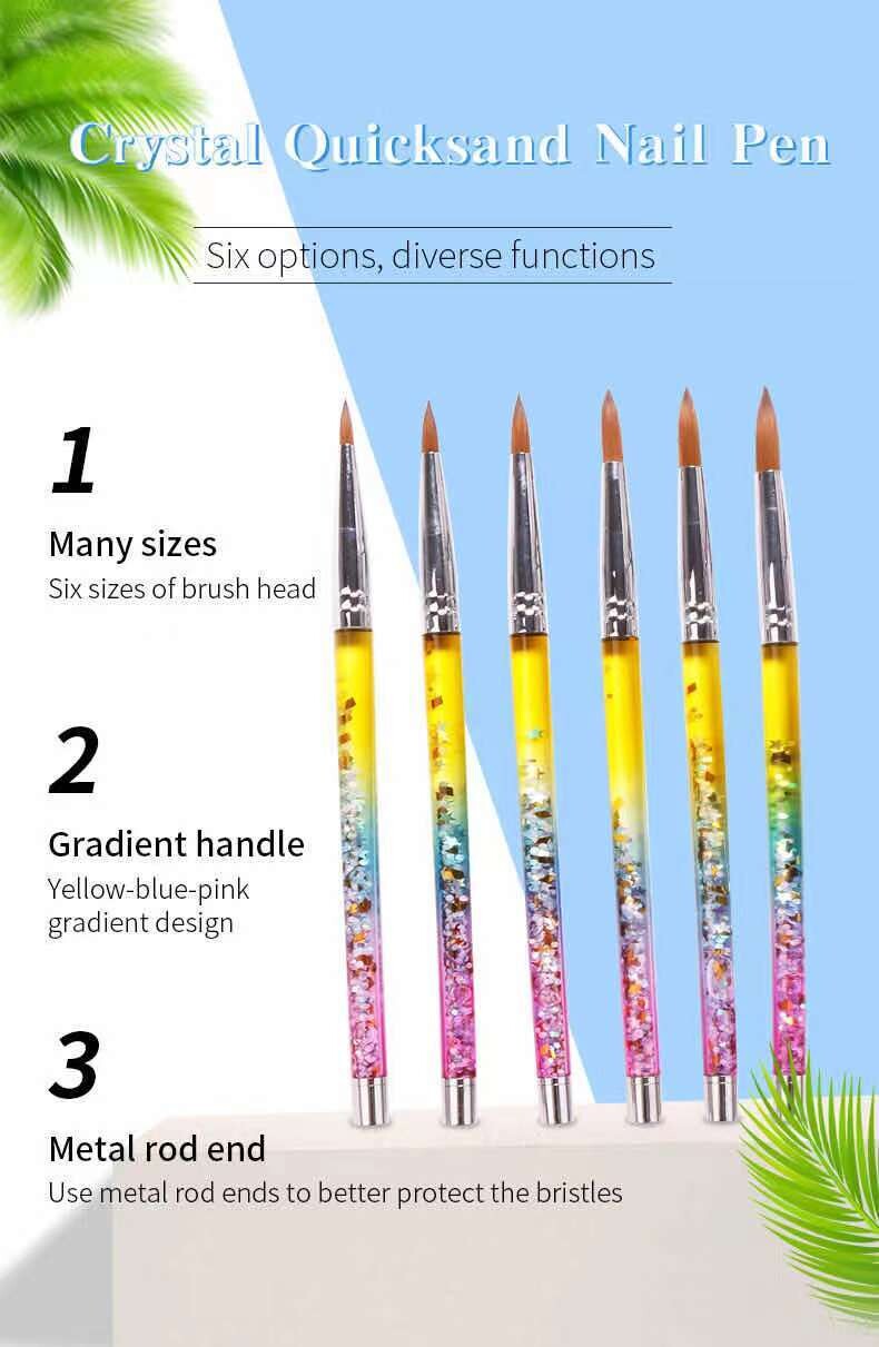 Water Handle Acrylic Brush