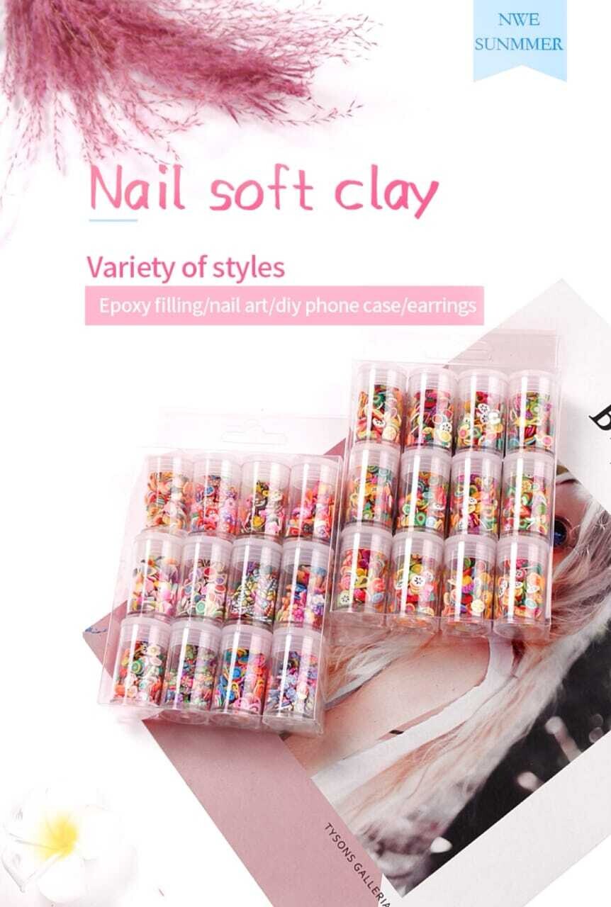 Nail Soft Clay Art