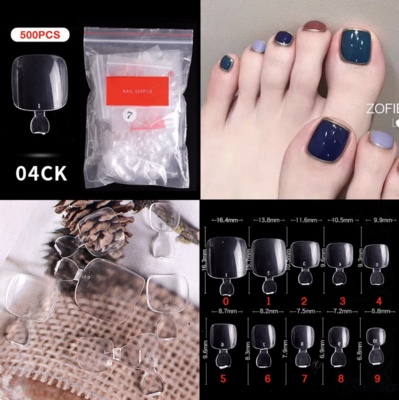 04# Toe Tips ( 500pcs/Packet )