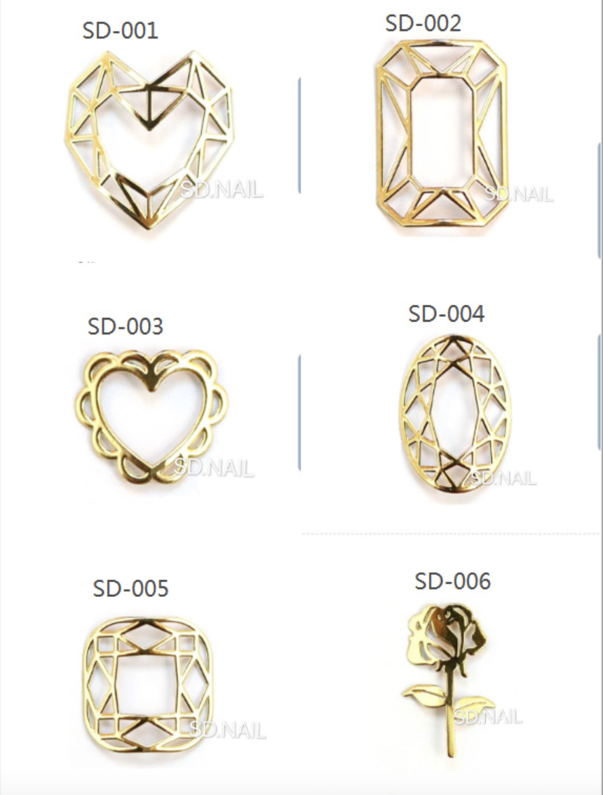 Clearance Sale - Metal Slice Nail Jewelry 10pcs ( Buy One Get One For FREE )