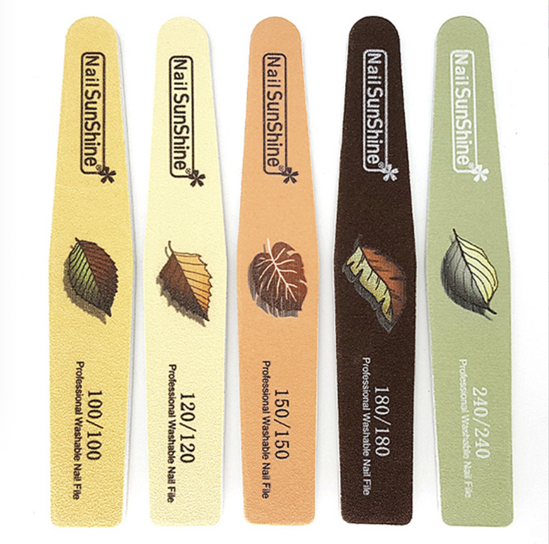 DT-1080 Leaf Nail Filer 25pcs