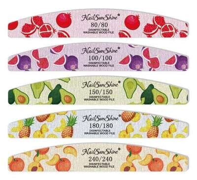 Fruit Nail Filer 25pcs