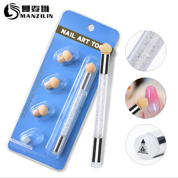 Ombre Brush + 4 Extra Sponges
