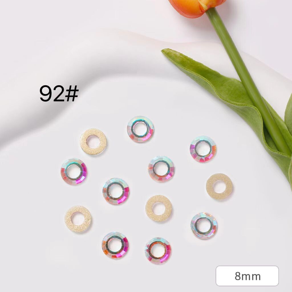 AB Flat Bottom Rhinestone 20pcs/pack