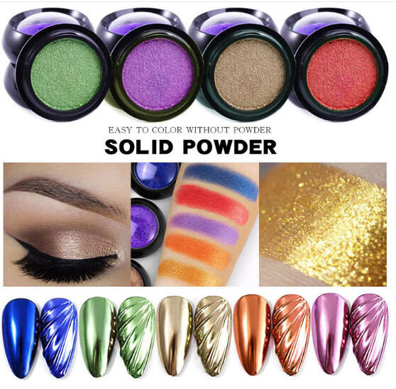 Solid Chrome Mirror Powder