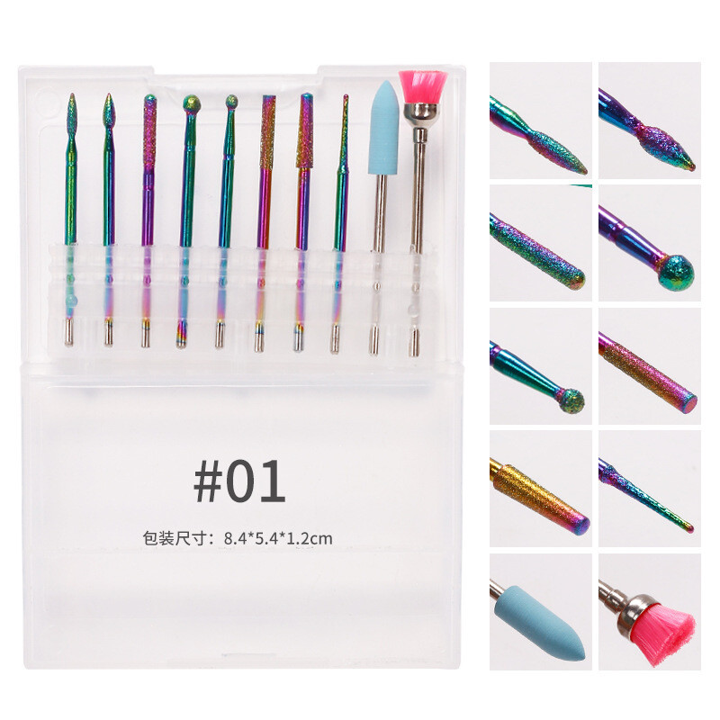 10pcs Drill Bit Set