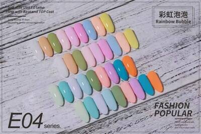 AS UV/LED Gel Polish 15ml - Rainbow Bubbles