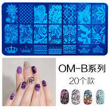 Nail Stamping Metal Plate -  OMB/JQL